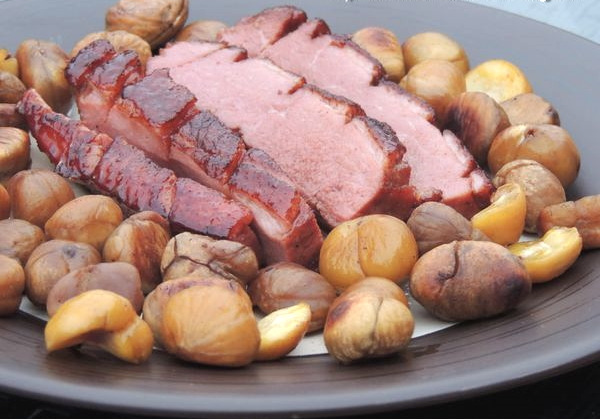 Magret de Canard aux Châtaignes et au Miel